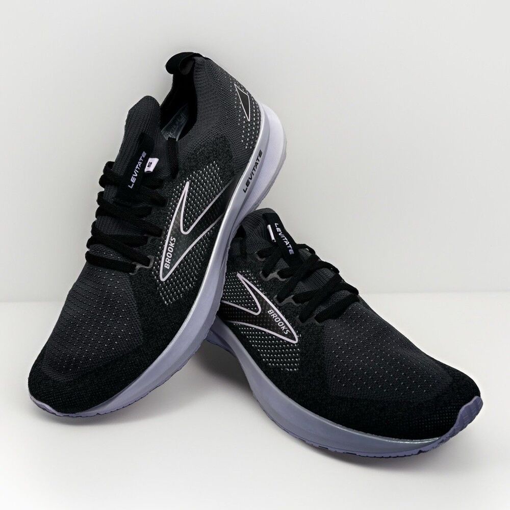Size 11 - Brooks Levitate StealthFit 5 Black/Purple